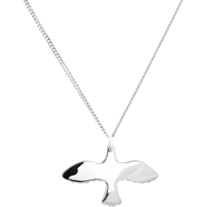 Small Dove Necklace - Silver