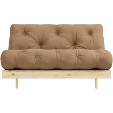 200.0 cm Sofaer Karup Design Roots 140 Clear Wood Natural Pine/Mocha Sofa 140cm 2 personers