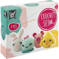 Craft ID Crochet Kit Animals 4 pcs