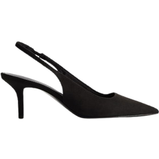 Pumps H&M Slingback Pointed Pumps - Black