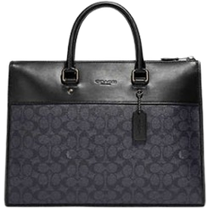 Coach Gotham Folio In Signature Canvas - Black