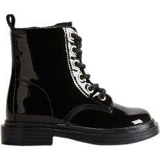 H&M Girl's Lace-Up Boots - Black