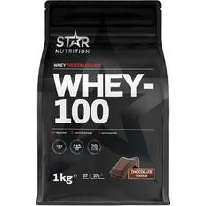 Suklaa Proteiinijauheet Star Nutrition Whey-100 Whey Protein Chocolate 1kg