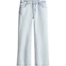 164 Hosen H&M Baggy Fit Bootcut Leg Jeans - Helles Denimblau (1231260001)