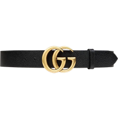 Accessoires Gucci GG Marmont Thin Belt - Black