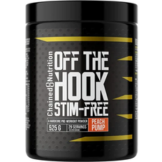 Pre-Workouts Chained Nutrition Off The Hook Stim Free PWO Peach Pump 525g