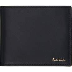 Paul Smith Signature Stripe Interior Billfold Wallet - Black