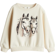 Collegegensere H&M Sweatshirt - Cream/Hester