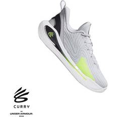 36 Basketballsko på tilbud Under Armour Grade School Curry 12 Basketball Shoes - Gray