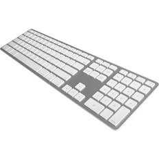 Sladdlös Tangentbord Tysk QWERTZ Silver