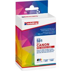 Edding Bläck Ersätter Canon PGI-525 CLI-526 - Svart/Cyan/Magenta
