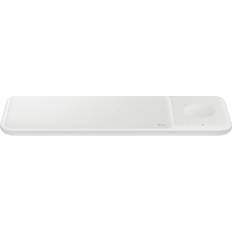 Caricatore wireless Batterie e Caricabatterie Samsung Wireless Charger Trio Interno Bianco