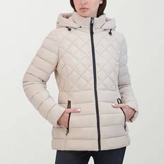 Women's Lightweight Puffer Jacket - White