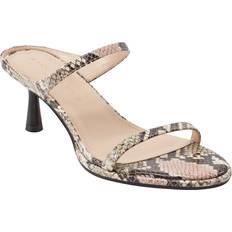 Natural Sandalias de tacón Alonde 3 Slide Sandals - Blush/Natural Snake Multi