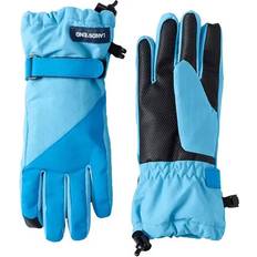 Boys Mittens Lands' End Girls Squall Gloves - Vista Blue Colorblock