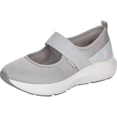 Donna - Grigio Ballerine Rieker Ballerinas Textil - Grey