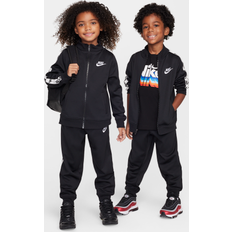 Lynlås Hoodies Børnetøj Nike Sportswear Joggingdragt - Black