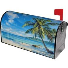 Cheap Letterboxes Phelika Tropical Beach Mailbox Cover 21 H x 18 W