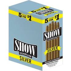 Smoking Accessories Show Cigarillos Silver 5 pk