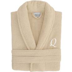 Beige Robes Turkish Cotton Personalized Terry Bathrobe - Beige