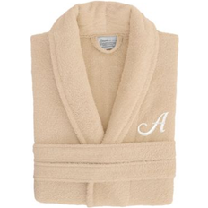 Beige Robes Turkish Cotton Personalized Terry Bathrobe - Beige