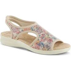 48 ½ Sandalias de tacón Flexus Women's Slingback Sandals - Beige