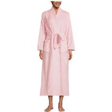 Donna Accappatoi Lands' End Petite Cozy Plush Long Wrap Robe - Soft Tea Pink