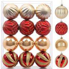 SHareconn 12ct 3.15 Inch Balls Ornaments Christmas Tree Ornament