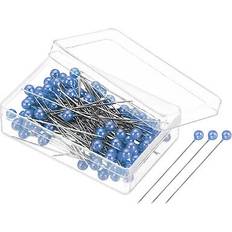 100pcs Sewing Pins With Plastic Pearlized Ball Head