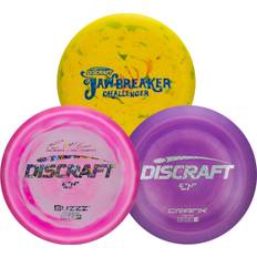 Discraft Advanced Level Three Pack Disc Golf Set Perfect for Men, Women and Kids Including Challenger, Buzzz, & Crank Disc Weight, Color, & Foil Will Vary