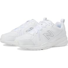 New Balance 43 Chaussures de Gymnastique et d'Entraînement New Balance Men's 608 V5 Walking Shoes - White/Navy