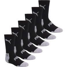 Puma Underwear Children's Clothing Puma Boys Crew Cut Socks - Black/Grey