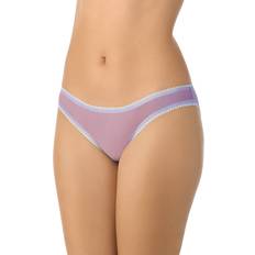 Morado Partes inferiores de bikini Mesh Hip Bikini - Purple