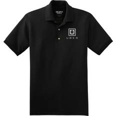 Pique Polo Shirt - Nero