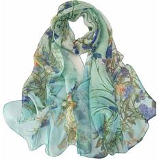 tavie Lightweight Fashion Scarves Print Floral Pattern - C12