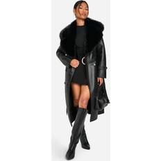 Men Outerwear Marella Pantete Man' Double Breasted Trench Coat Oversized Casual Windbreaker - Lapel Long Jacket