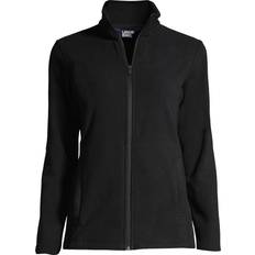 Outerwear Lands' End Full Zip Fleece Jacket - Black