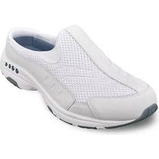 6.5 - White Clogs Easy Spirit Traveltime Casual Mules - White