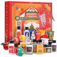 Advent calendar 2024 christmas 24-piece beauty calendar bfflove 24 day. Orange 3.47 Pounds