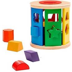 Melissa & Doug Match & Roll Shape Sorter