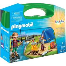 Family camping 4 Playmobil Family Fun Camping Adventure Carry Case 9323