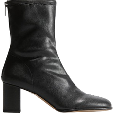 H&M Ankle-High Sock Boots - Black