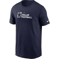 Dallas Cowboys T-shirts Dallas Cowboys Nike Team Outline T-Shirt Navy