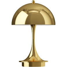 Batteridrevede - Guld Lamper Louis Poulsen Panthella - Brass