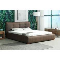 Contenitore Integrato Letti con Struttura Polsterbett Doppelbett TERAMO 160x200 cm Set 1 Rahmenbett