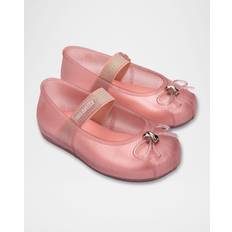 Babies Ballerina Shoes Children's Shoes Mini Melissa Girl's Sophie Ballerina Flats - Pearly Pink