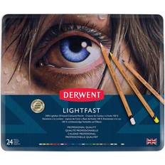 Derwent Crayons de Couleur Derwent Lightfast Coloured Pencils 24 Tin