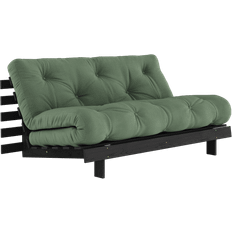 160 cm Møbler Karup Design Roots 160 Sort Lak Olive Green/Black Lacquered Sofa 160cm
