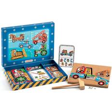 Hammer & Nail Set with Vehicles