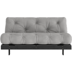 Karup Design Roots 160 Black Wood Grey/Black Lacquered Sofa 160cm 2 personers
